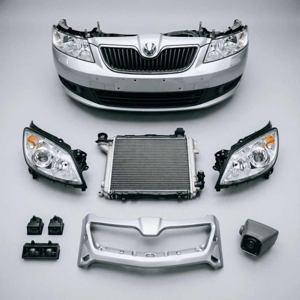 Skoda Octavia A8 ноускат