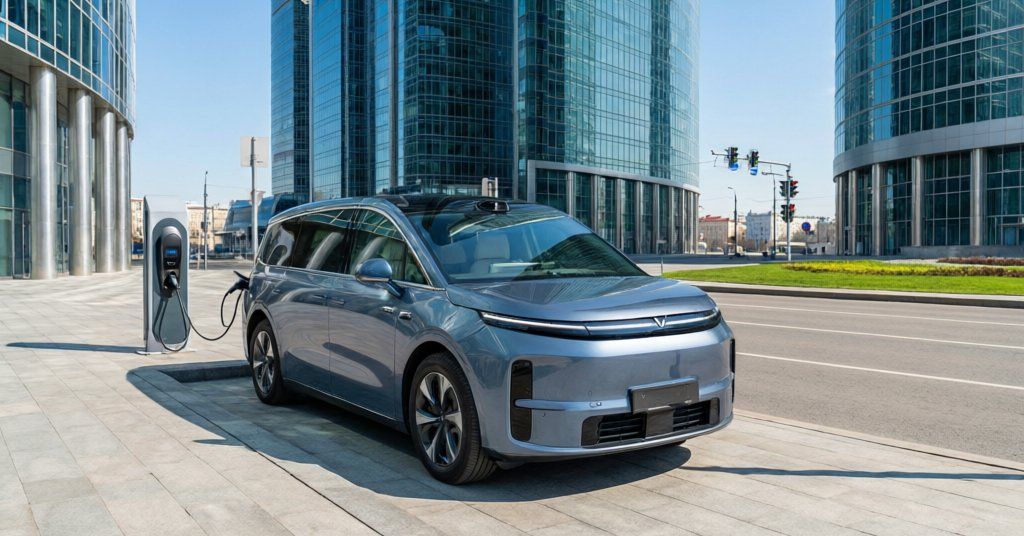 Li Auto Mega 2: электрический минивэн, который не ждали в России