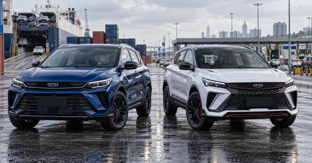 Geely Binyue из Китая: чем китайская версия отличается от Coolray