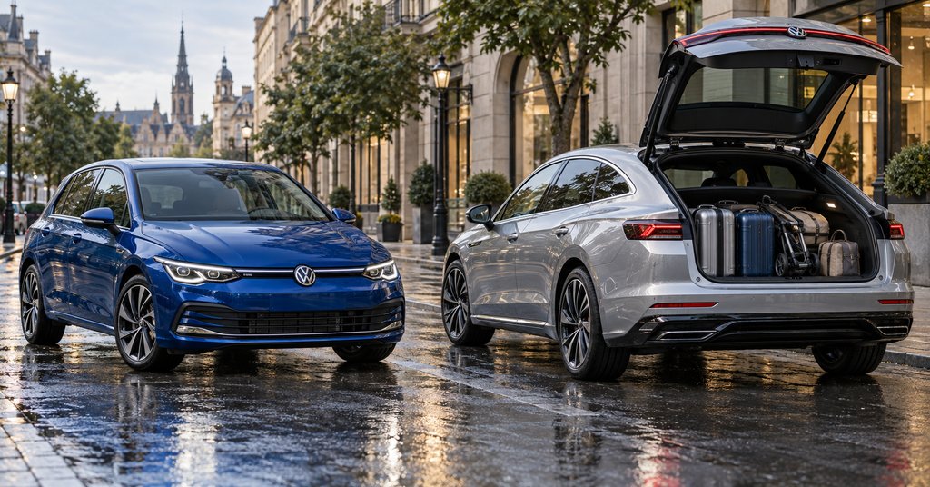VW Golf vs VW Lamando: Golf для города или Lamando с багажником 523 л