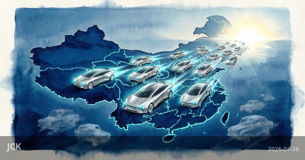 Hyundai планирует запустить 20 новых электромобилей в Китае для восстановления позиций