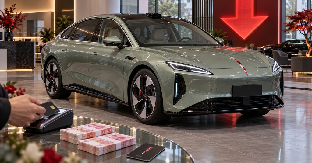Hongqi Tiangong 07: на предзаказе снизили цену на 20 000 юаней
