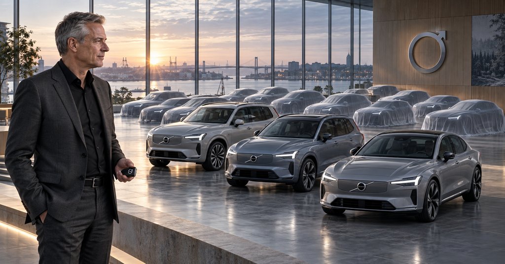 Volvo доверила Цельмеру запуск 13 новых моделей к 2030 году